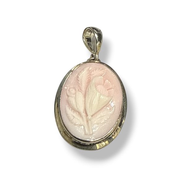 Anhänger Mandile 1922 Dame Cammei  in Silber Conchiglia 2MCICM229.4 - 2MCICM229.4